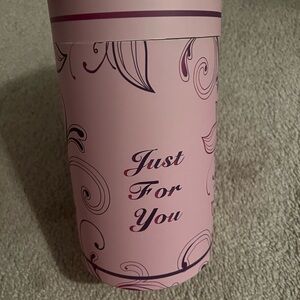 Pink Gift Box with Floral Design